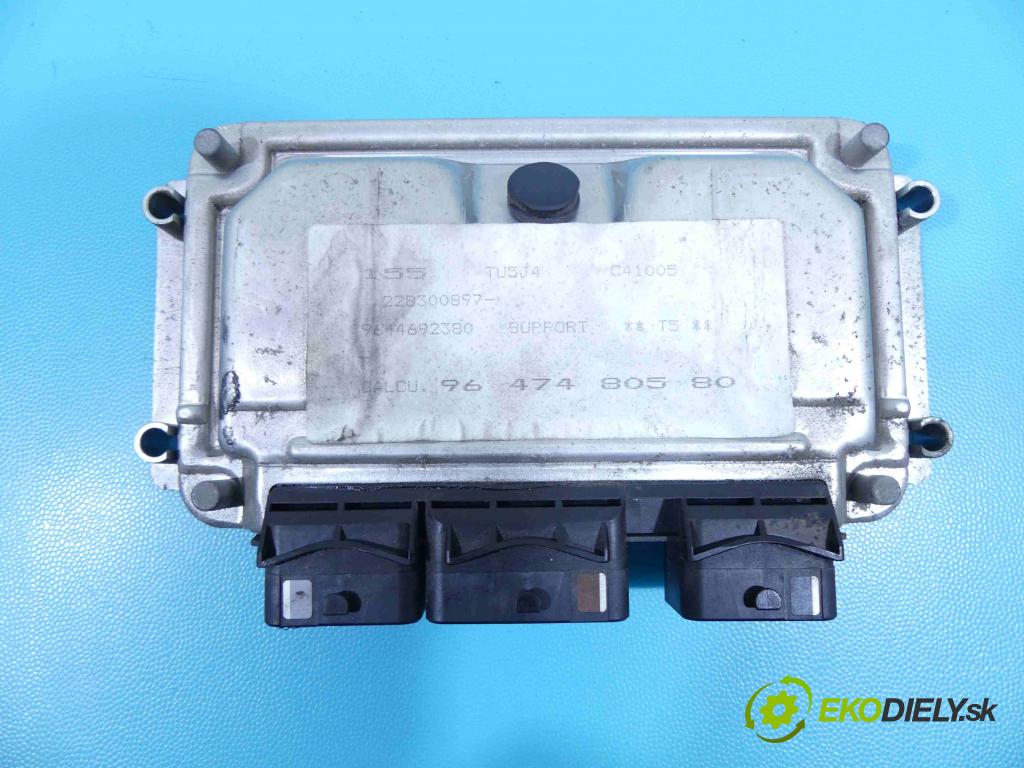Peugeot 307 1.6 16v 109 HP manual 80 kW 1587 cm3 3- Jednotka riadiaca 0261206943