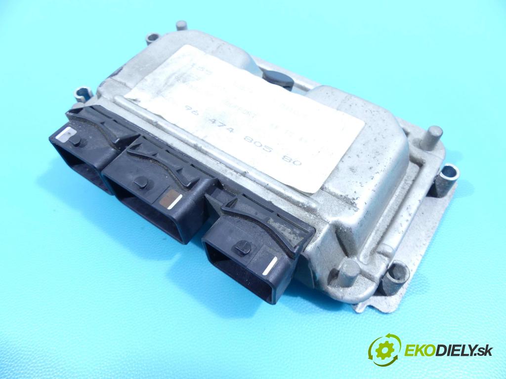 Peugeot 307 1.6 16v 109 HP manual 80 kW 1587 cm3 3- Jednotka riadiaca 0261206943