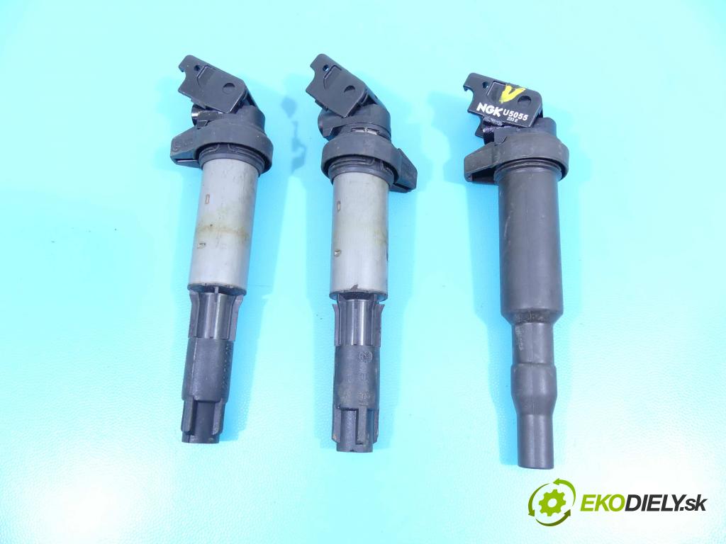 Bmw 5 E60 2003-2010 3.0 R6 231 HP manual 170 kW 2979 cm3 4- cievka zapaľovacia 0221504100 (Zapaľovacie cievky, moduly)