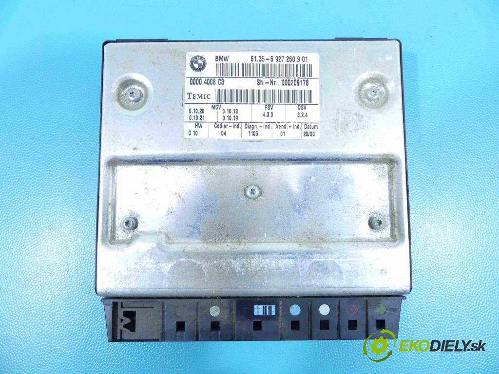 Bmw 5 E60 2003-2010 3.0 R6 231 HP manual 170 kW 2979 cm3 4- modul riadiaca jednotka 69272609 (Ostatné)