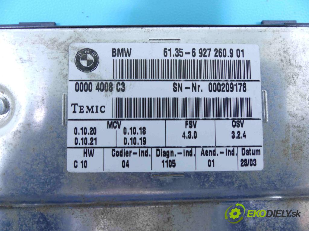 Bmw 5 E60 2003-2010 3.0 R6 231 HP manual 170 kW 2979 cm3 4- modul riadiaca jednotka 69272609 (Ostatné)