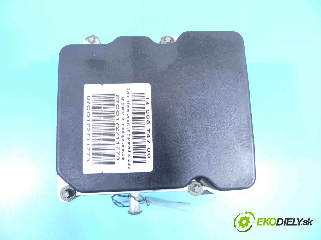 Peugeot 807 2002-2014 2.0 16v 140 HP manual 103 kW 1997 cm3 5- čerpadlo abs 0265950319 (Pumpy ABS)