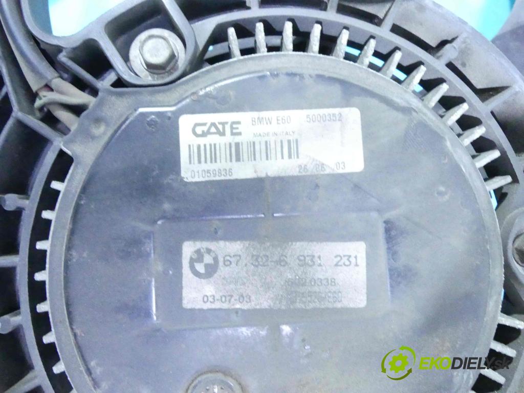 Bmw 5 E60 2003-2010 3.0 R6 231 HP manual 170 kW 2979 cm3 4- Ventilátor chladiča 7526824