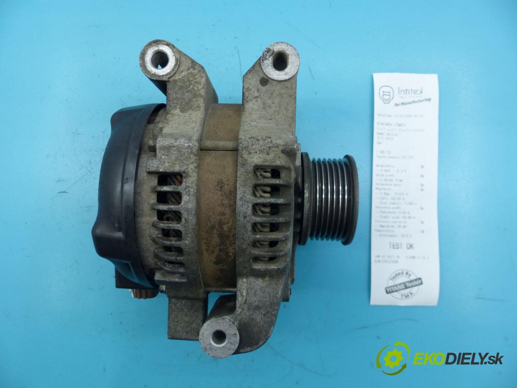 Toyota Avensis III T27 2009-2018 2.0 D4D 126 hp manual 93 kW 1998 cm3 5- Alternator 104210-4521 (Alternátory)