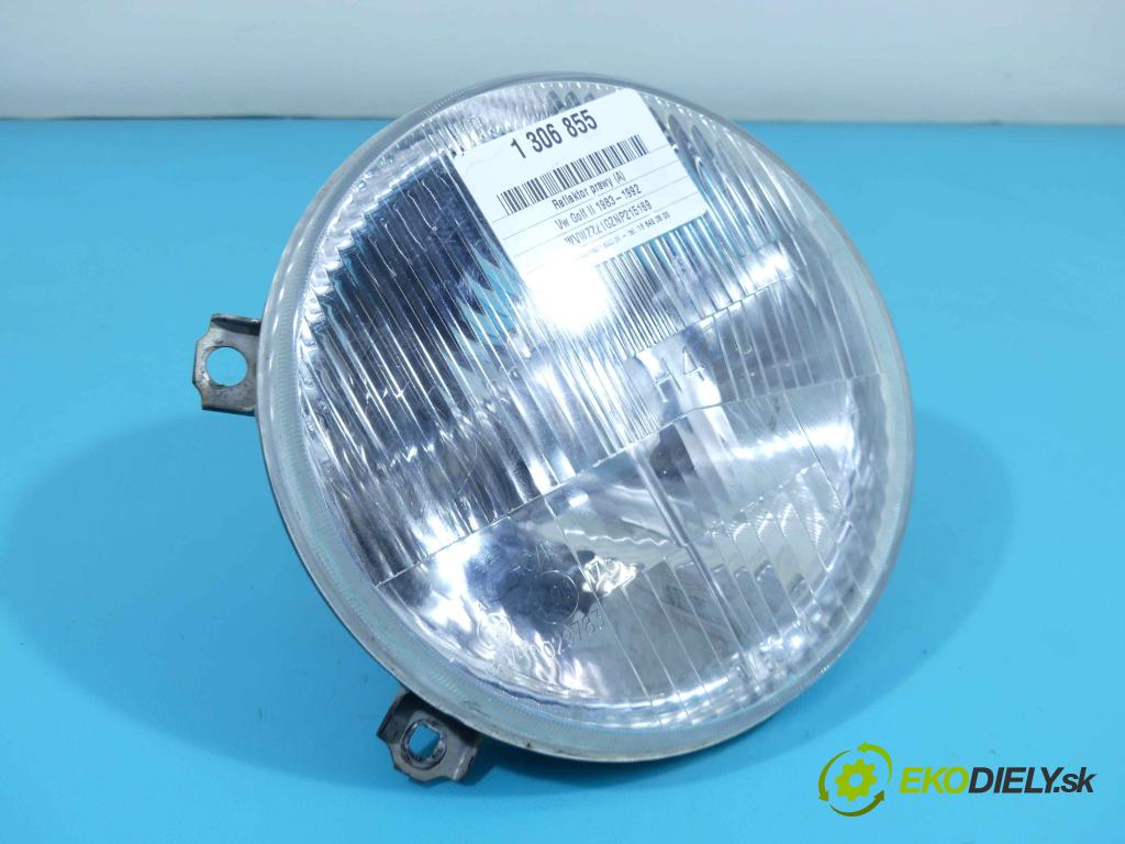 Vw Golf II 1983-1992 1.6 TD 60 HP manual 44 kW 1589 cm3 5- Reflektor: pravý  (Pravé)