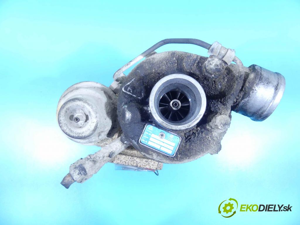 Vw Golf II 1983-1992 1.6 TD 60 HP manual 44 kW 1589 cm3 5- turbodúchadlo, turbo K146088 (Turbodúchadlá (kompletné))