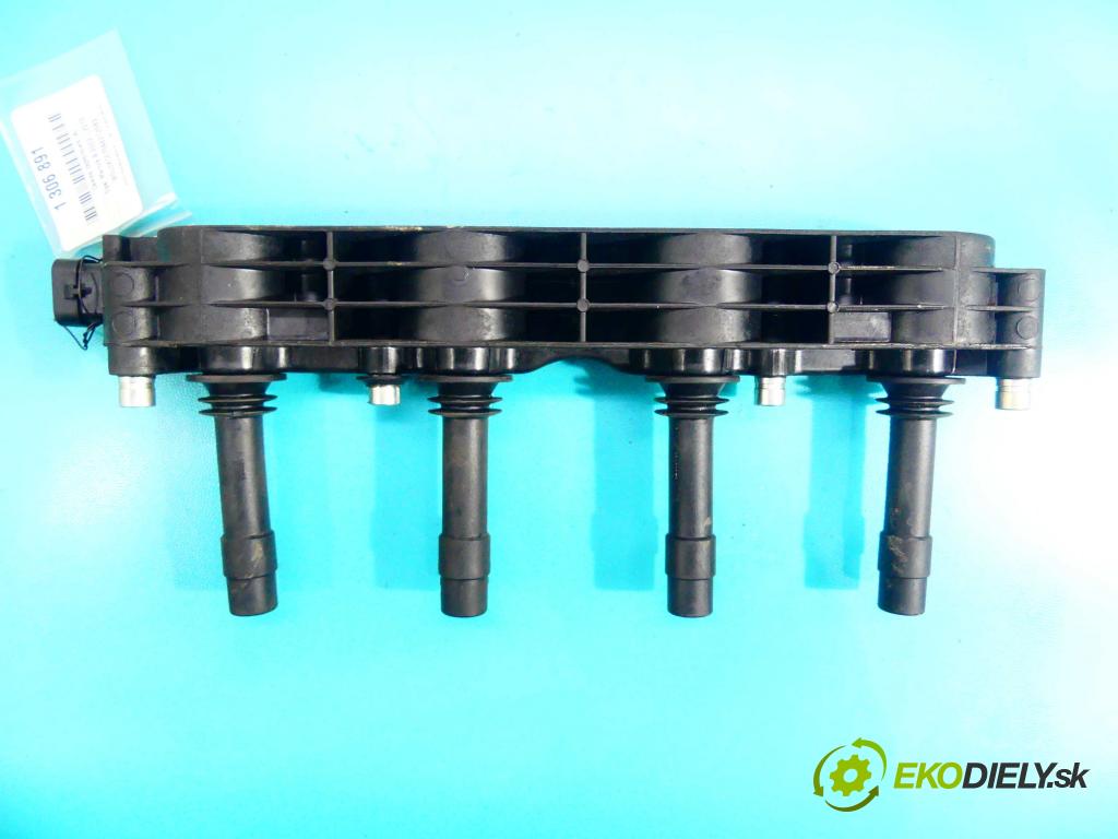 Opel Meriva A 2002-2010 1.6 16v 101 HP manual 74 kW 1598 cm3 5- cievka zapaľovacia  (Zapaľovacie cievky, moduly)