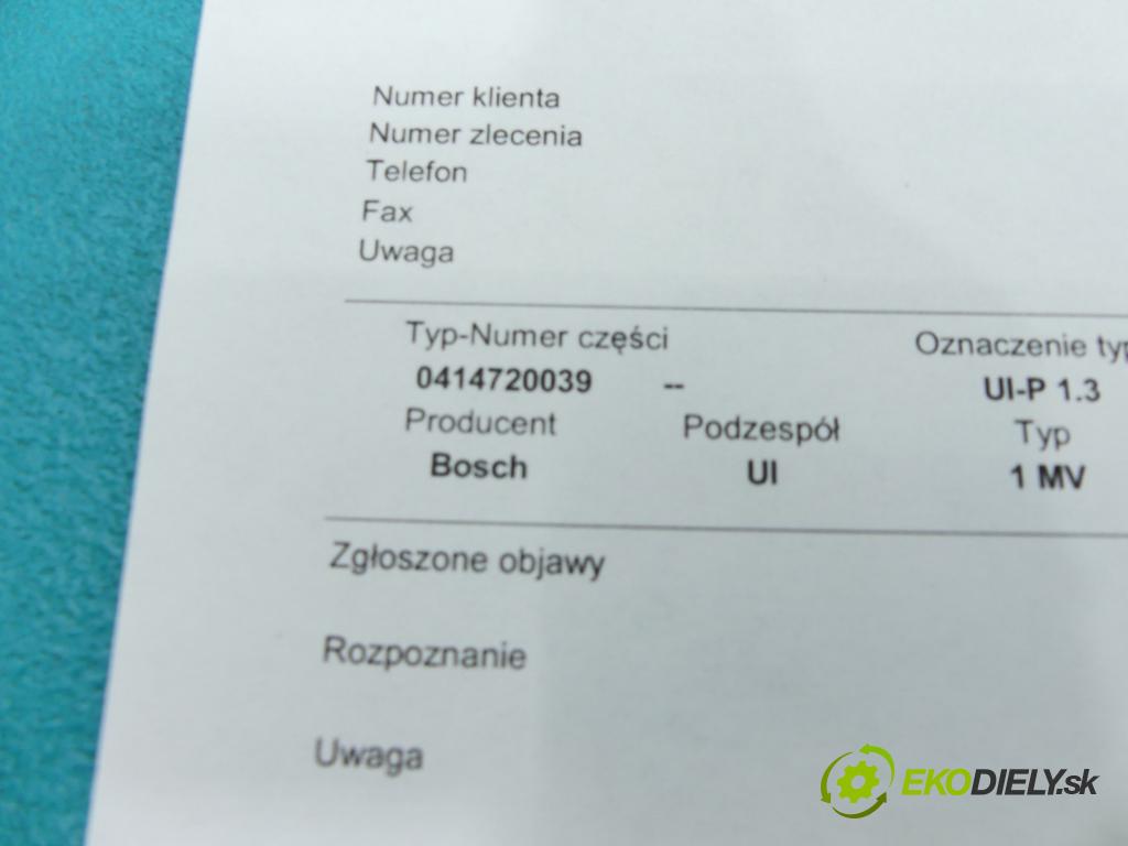 Vw Passat B5 1995-2005 1.9 tdi 131 HP manual 96 kW 1896 cm3 4- vstrekovacie čerpadlo 0414720039 (Vstrekovače)