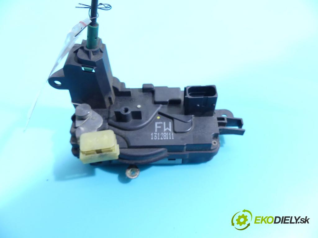 Opel Astra III 2004-2014 1.6 16V 105 hp manual 77 kW 1598 cm3 5- zámek přední levý 13128111