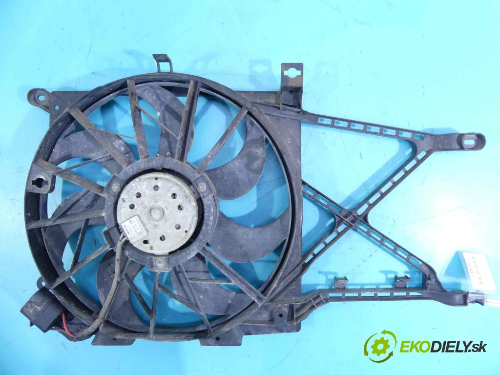 Opel Astra III 2004-2014 1.6 16V 105 HP manual 77 kW 1598 cm3 5- Ventilátor chladiča 0130303956