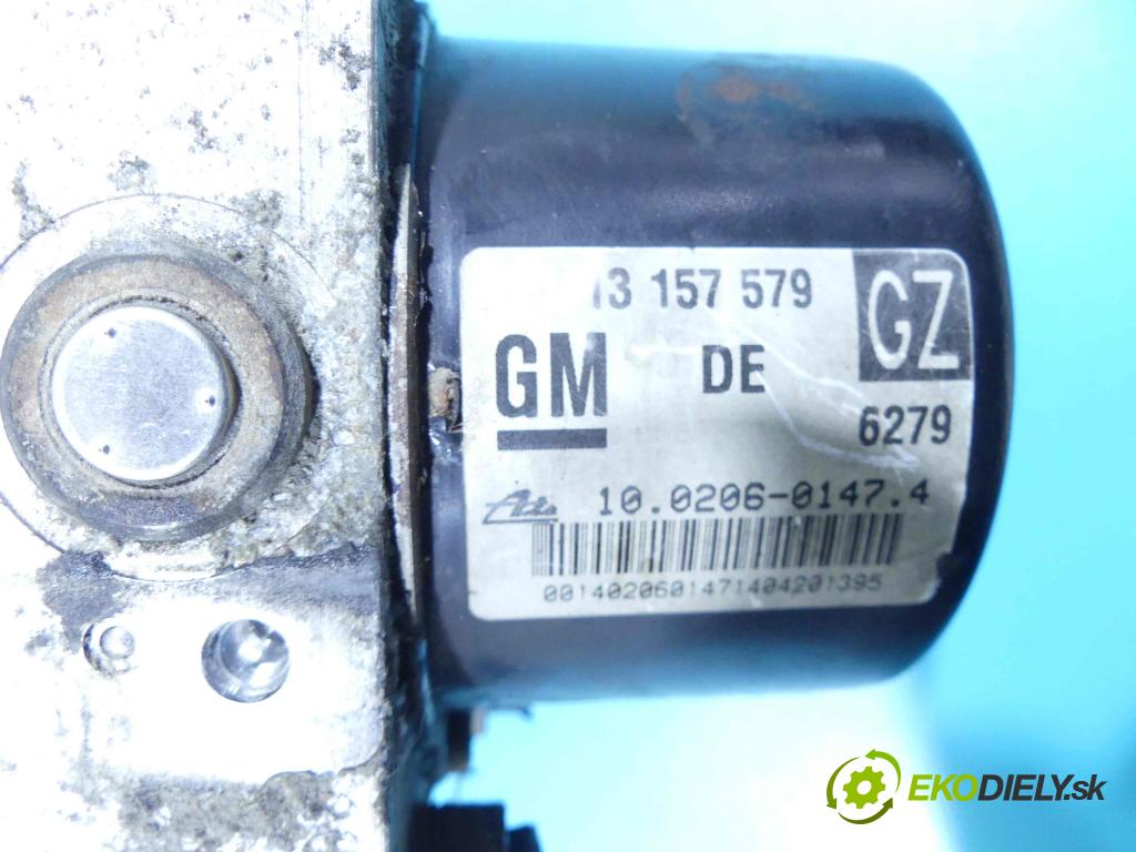 Opel Astra III 2004-2014 1.6 16V (Z16XEP) 105 HP manual 77 kW 1598 cm3 5- čerpadlo abs 13157579 (Pumpy ABS)