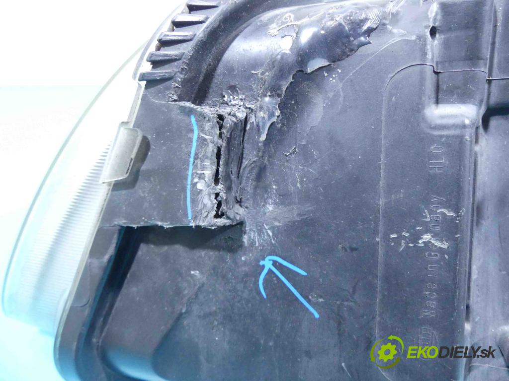 Audi A6 C6 2004-2011 3.0 TDI 224hp automatic 165 kW 2967 cm3 4- Reflektor: pravý  (Pravé)