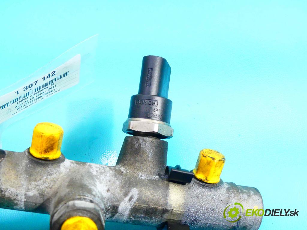 Audi A6 C6 2004-2011 3.0 TDI 224hp automatic 165 kW 2967 cm3 4- lišta vstrekovacia 059130089D (Vstrekovacie lišty)