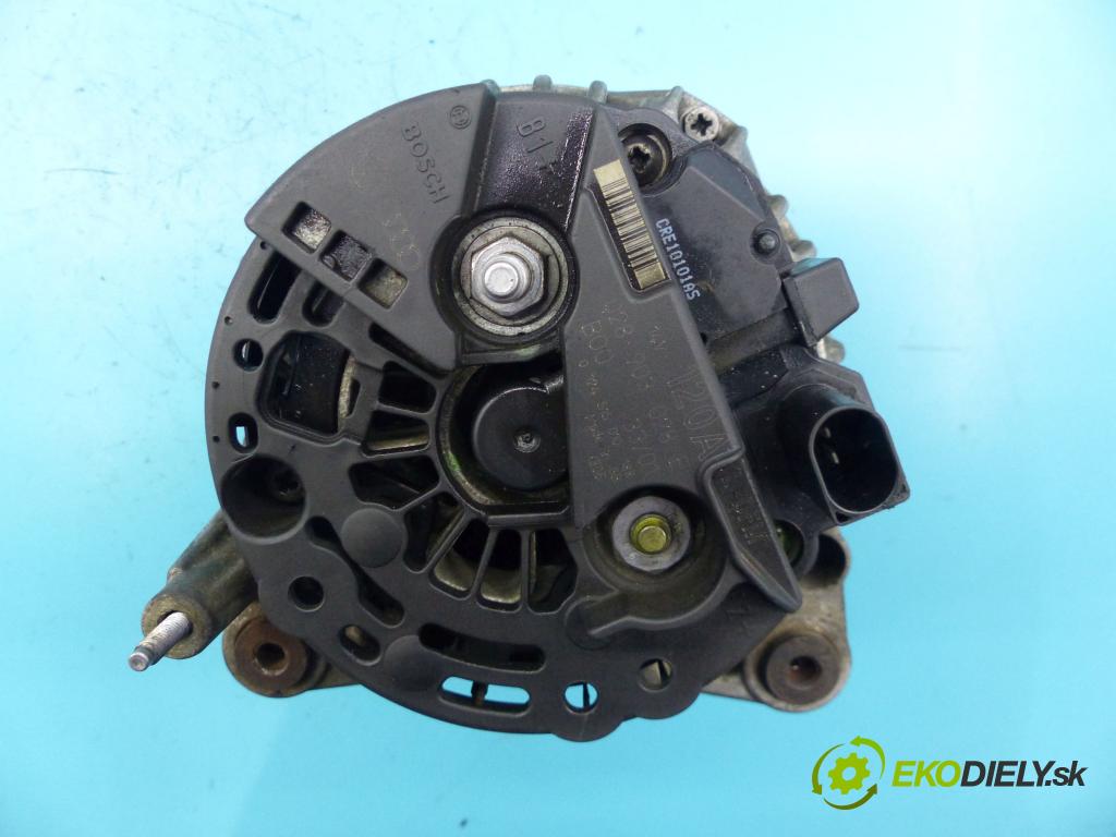 Skoda Fabia I 1999-2007 1.9 tdi 101 hp manual 74 kW 1896 cm3 5- Alternator 0124515010 (Alternátory)