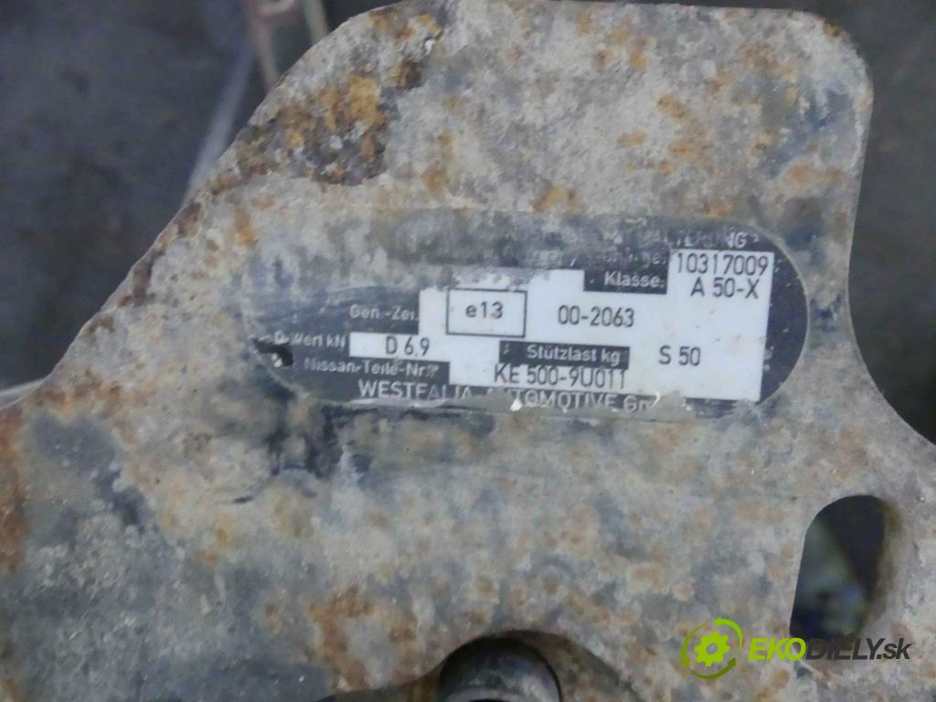 Nissan Note I 2006-2012 1.5 dci 86 hp manual 63 kW 1461 cm3 5- oko tažné