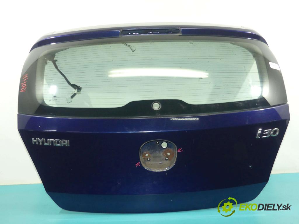 Hyundai I30 I 2007-2012 1.4 16v 109 hp manual 80 kW 1396 cm3 5- zadní kufrové dveře  (Zadní kapoty)