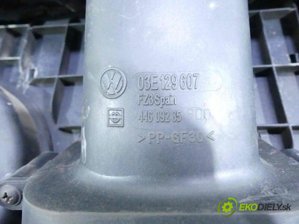 Vw Polo IV 9N 2001-2009 1.2 12V 64 hp manual 47 kW 1198 cm3 5- obal filtra vzduchu 03E129607 (Kryty filtrů)