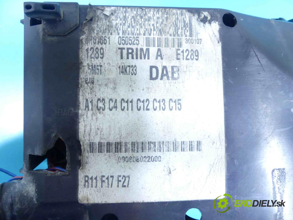 Ford C-Max I 2003-2010 2.0 tdci 136hp manual 100 kW 1995 cm3 5- skříňka pojistková 5M5T14K733 (Pojistkové skříňky)