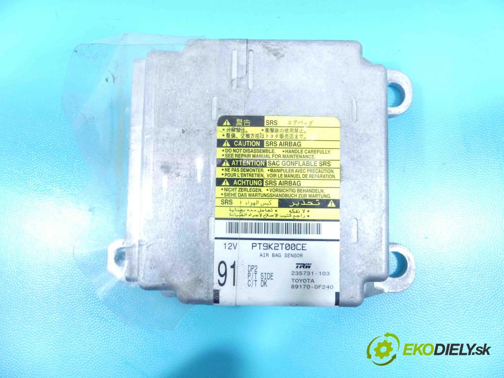 Toyota Corolla Verso II 2004-2009 2.0 D4D 116 HP manual 85 kW 1995 cm3 5- modul riadiaca jednotka 235731-103 (Ostatné)