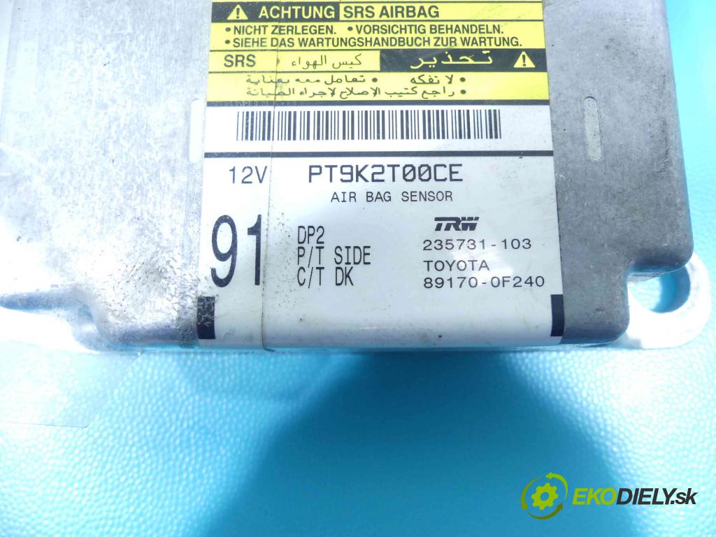 Toyota Corolla Verso II 2004-2009 2.0 D4D 116 HP manual 85 kW 1995 cm3 5- modul riadiaca jednotka 235731-103 (Ostatné)