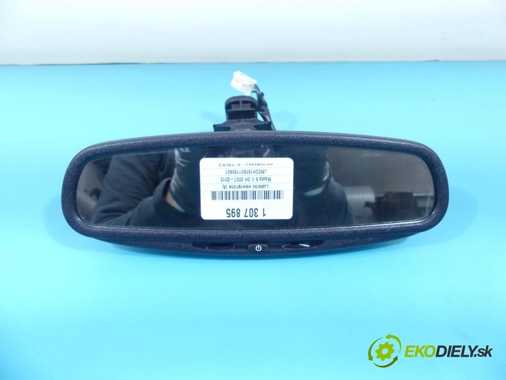 Mazda 6 II GH 2007-2012 2.0 16v 147 HP manual 108 kW 1999 cm3 5- zrkadlo uvnitř: 5073012 (Spätné zrkadlá vnútorné)