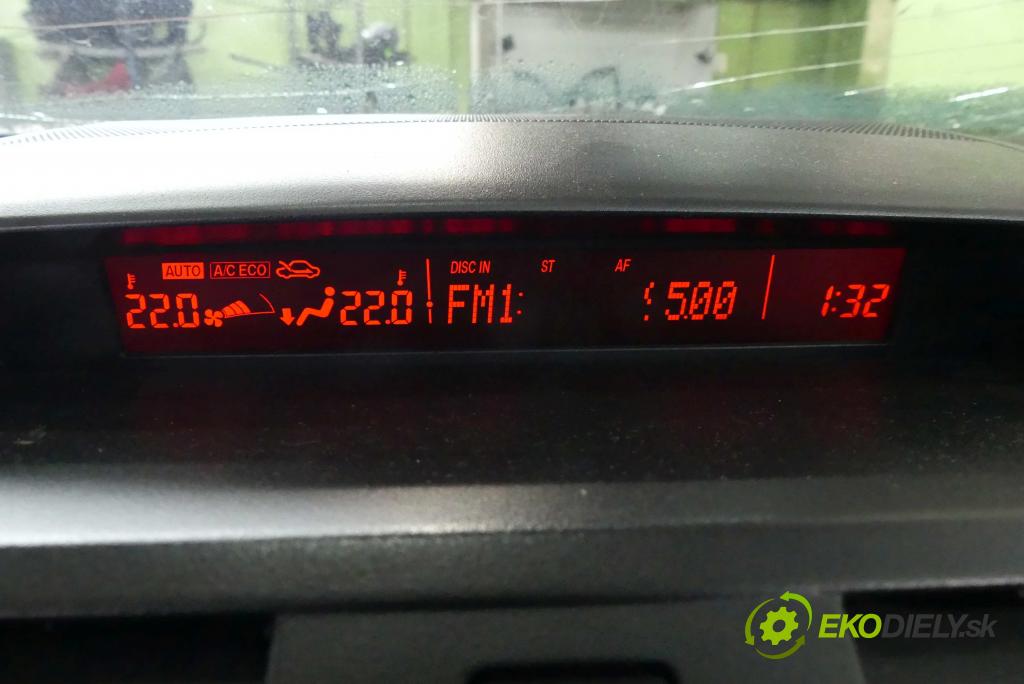 Mazda 6 II GH 2007-2012 2.0 16v 147 HP manual 108 kW 1999 cm3 5- Zobrazit: GAA9611J0 (Prístrojové dosky, displeje)