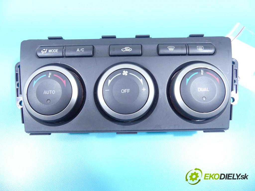 Mazda 6 II GH 2007-2012 2.0 16v 147 HP manual 108 kW 1999 cm3 5- panel kúrenia 61190B