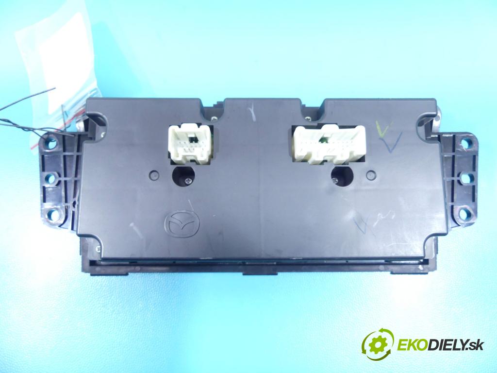 Mazda 6 II GH 2007-2012 2.0 16v 147 HP manual 108 kW 1999 cm3 5- panel kúrenia 61190B