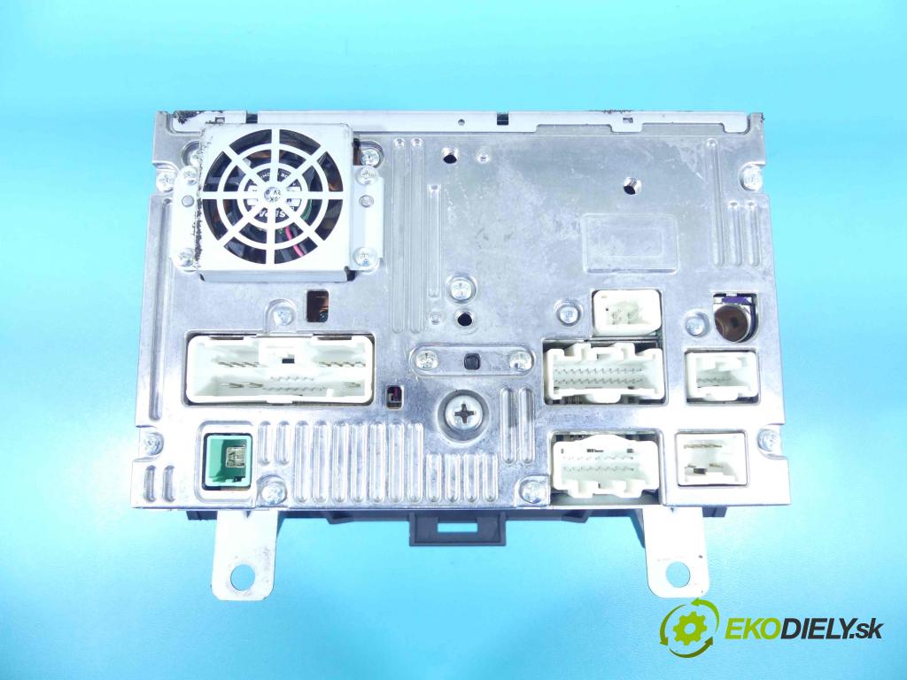 Mazda 6 II GH 2007-2012 2.0 16v 147 HP manual 108 kW 1999 cm3 5- Radio originál GS1D66DV0A