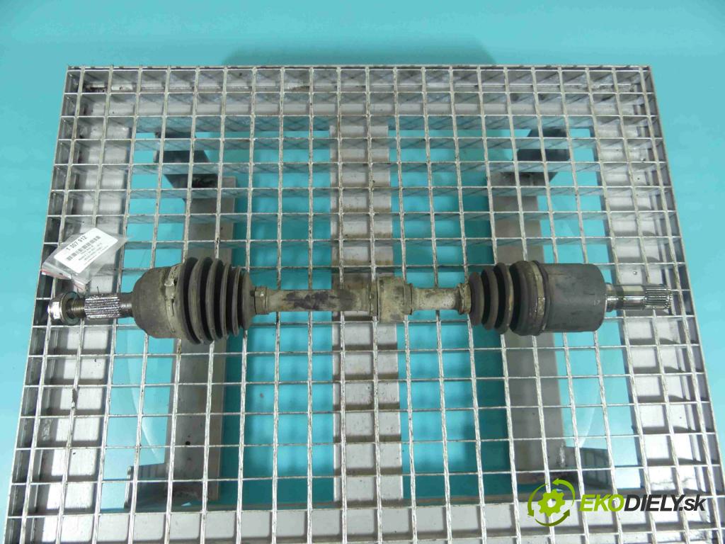 Mazda 6 II GH 2007-2012 2.0 16v 147 HP manual 108 kW 1999 cm3 5- poloos ľavé  (Poloosy)