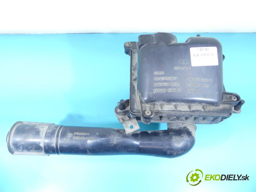 Lada Kalina 2004-2009 1.6 8V 82 hp manual 60 kW 1596 cm3 4- obal filtra vzduchu 1118-1109010 (Kryty filtrů)