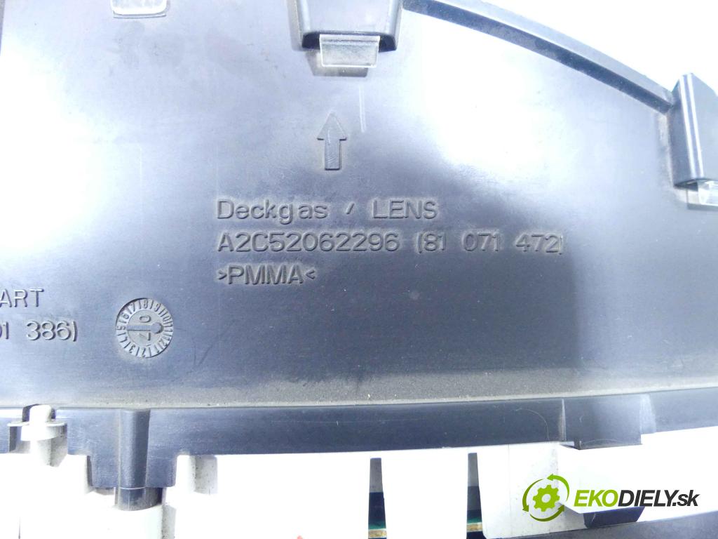 Lada Kalina 2004-2009 1.6 8V 82 HP manual 60 kW 1596 cm3 4- prístrojovka/ budíky A2C52062296 (Prístrojové dosky, displeje)