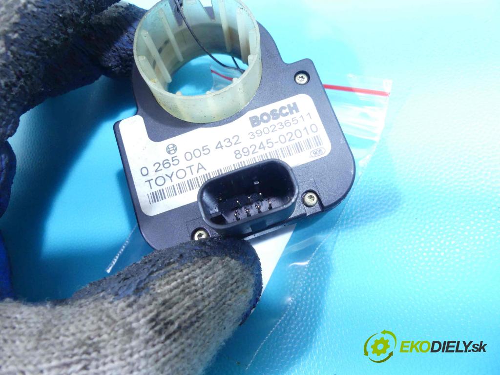 Toyota Avensis II T25 2003-2008 2.0 D4D 116 HP manual 85 kW 1995 cm3 5- snímač uhla otočenie: 0265005432