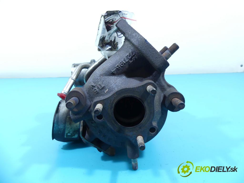 Toyota Avensis II T25 2003-2008 2.0 D4D 116 HP manual 85 kW 1995 cm3 5- turbodúchadlo, turbo 727210-1 (Turbodúchadlá (kompletné))