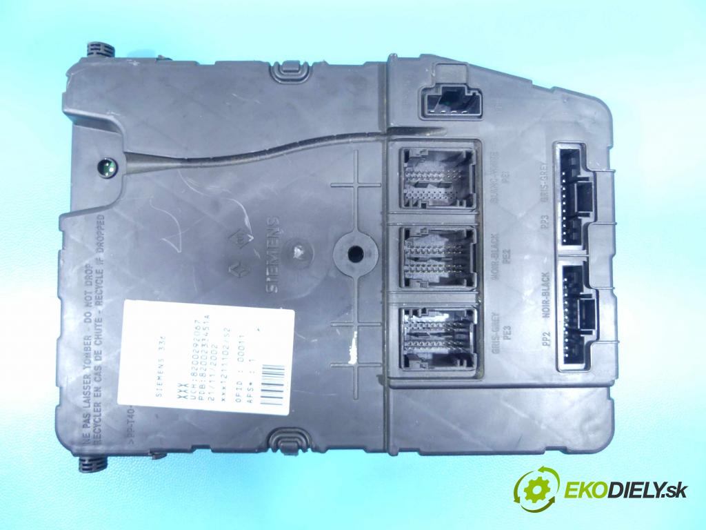 Renault Megane II 2003-2008 1.6 16v 113 HP manual 83 kW 1598 cm3 3- modul riadiaca jednotka 8200292067 (Ostatné)