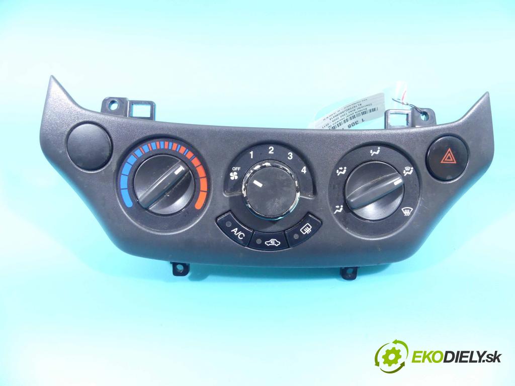 Chevrolet Aveo T250 2006-2011 1.2 16v 84KM manual 62 kW 1206 cm3 3- panel kúrenia