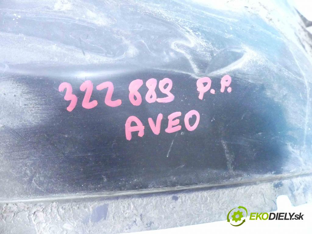 Chevrolet Aveo T250 2006-2011 1.2 16v 84KM manual 62 kW 1206 cm3 3- blatník: přední pravé 96808315