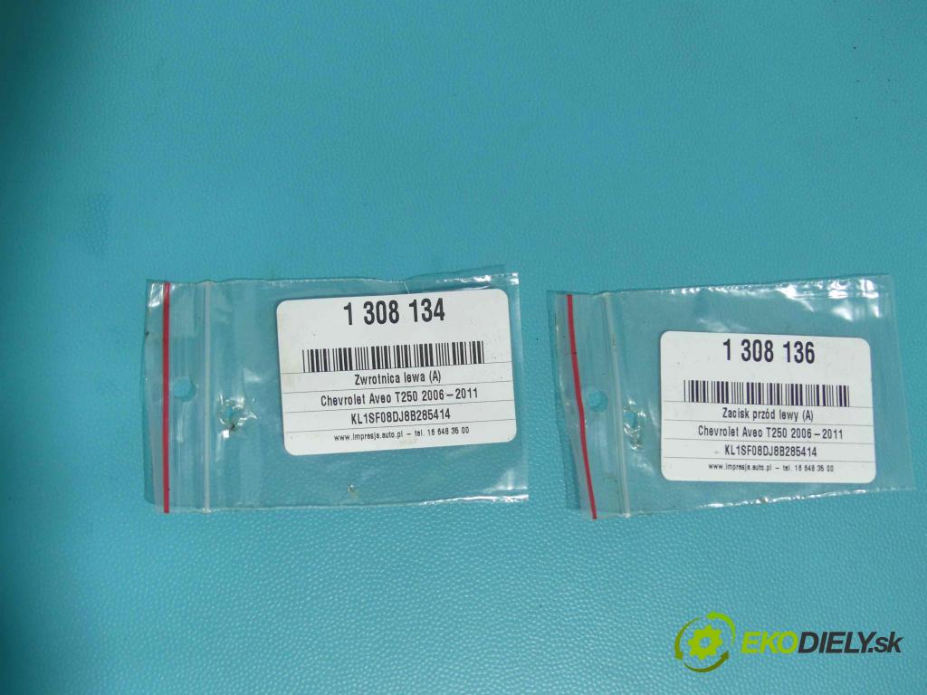 Chevrolet Aveo T250 2006-2011 1.2 16v 84KM manual 62 kW 1206 cm3 3- náboj ľavé  (Náboje)