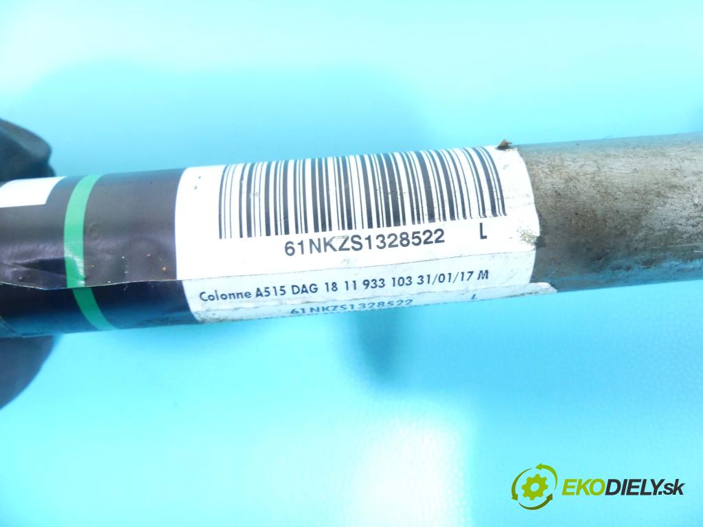 Peugeot 208 I 2012-2019 1.6 hdi 75 HP manual 55 kW 1560 cm3 5- Stĺpik volant  (Tyče riadenia (volantu))