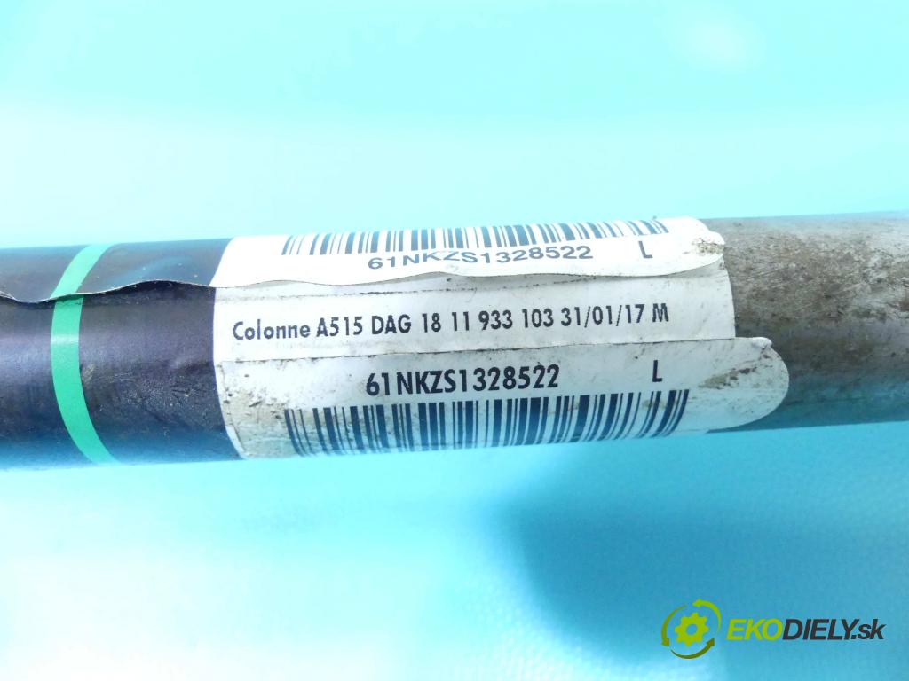 Peugeot 208 I 2012-2019 1.6 hdi 75 HP manual 55 kW 1560 cm3 5- Stĺpik volant  (Tyče riadenia (volantu))