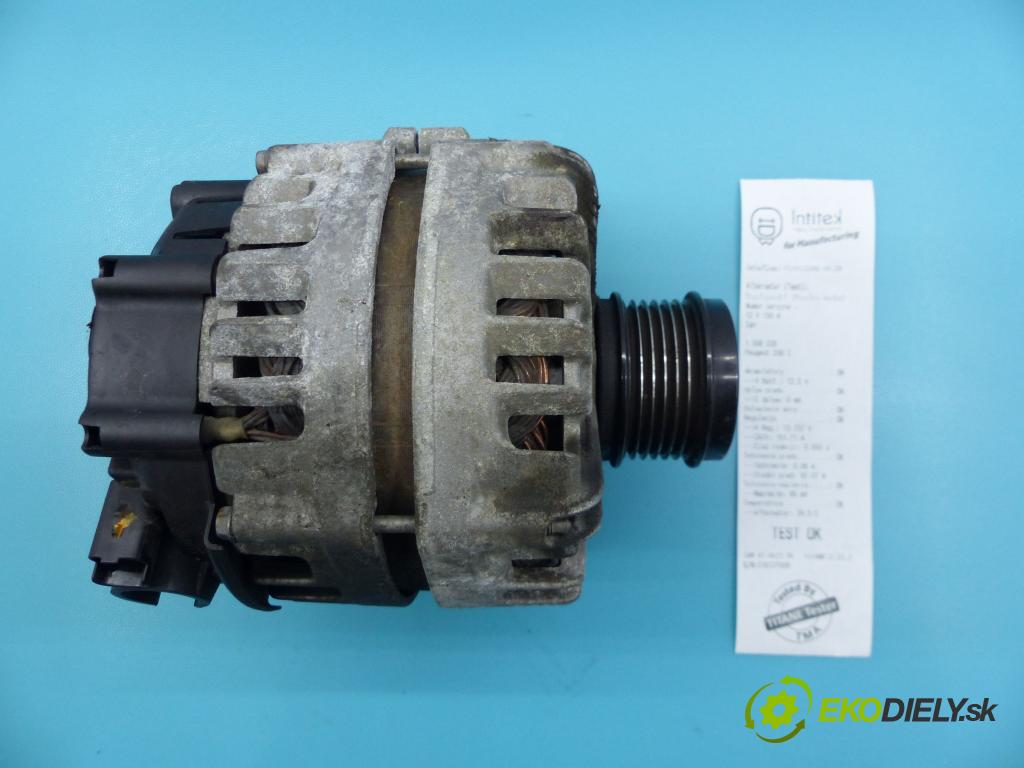Peugeot 208 I 2012-2019 1.6 hdi 75 hp manual 55 kW 1560 cm3 5- Alternator 9810525380 (Alternátory)