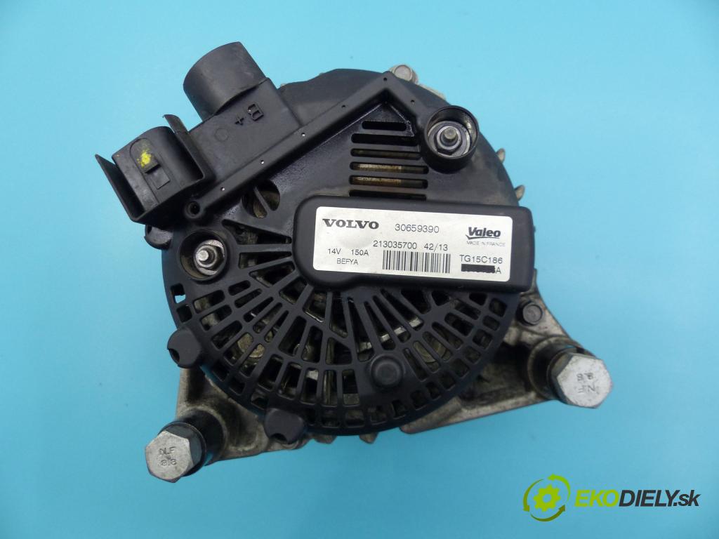 Volvo V40 II 2012-2019 1.6 D2 114 hp manual 84 kW 1560 cm3 5- Alternator 30659390 (Alternátory)