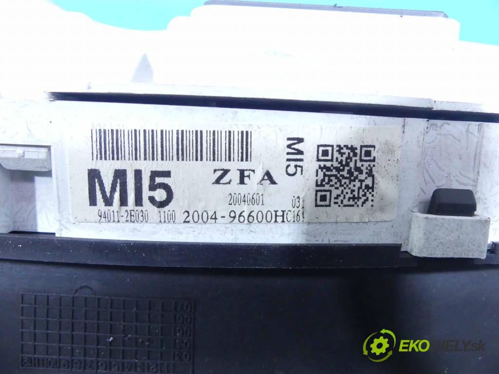 Hyundai Tucson I 2004-2009 2.0 crdi 113 HP manual 83 kW 1991 cm3 5- prístrojovka/ budíky 94011-2E030 (Prístrojové dosky, displeje)