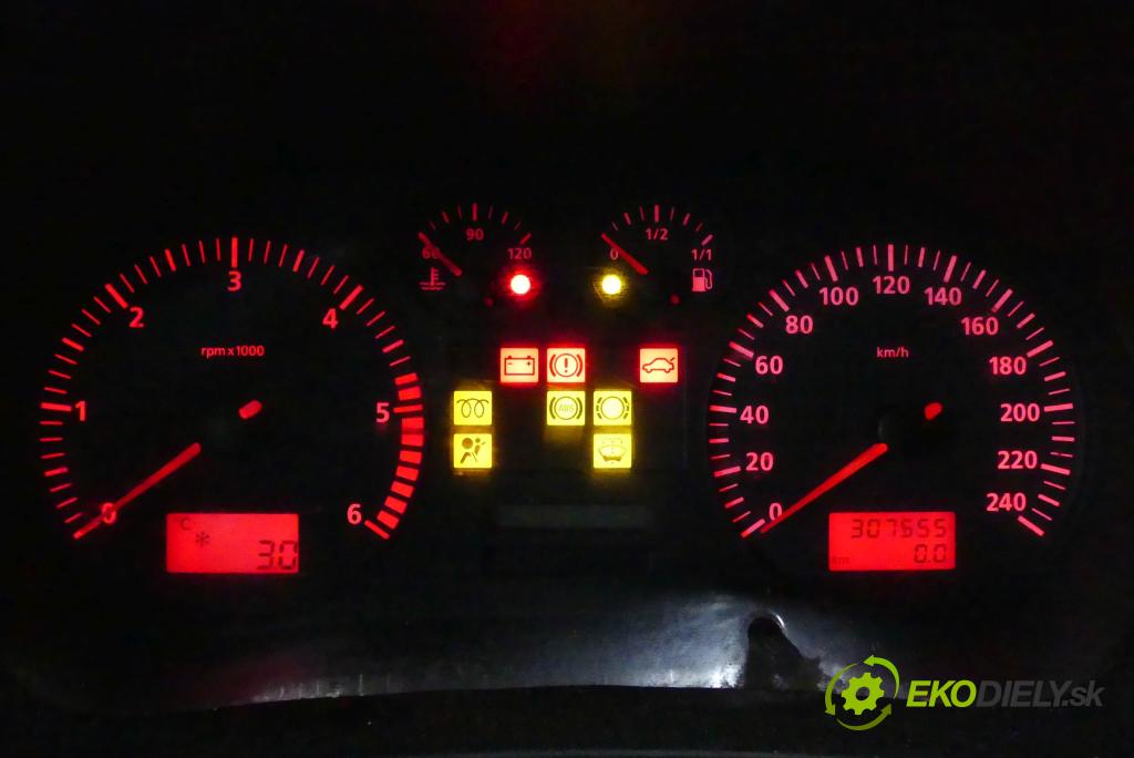 Seat Toledo II 1998-2004 1.9 tdi 110 HP manual 81 kW 1896 cm3 4- prístrojovka/ budíky 110080/075/019 (Prístrojové dosky, displeje)