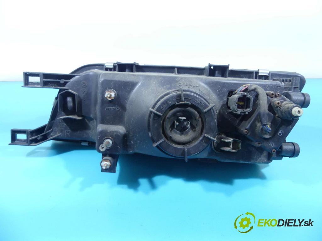 Nissan Almera N15 1995-2000 1.4 16v 87 HP manual 64 kW 1391 cm3 4- Reflektor: pravý  (Pravé)