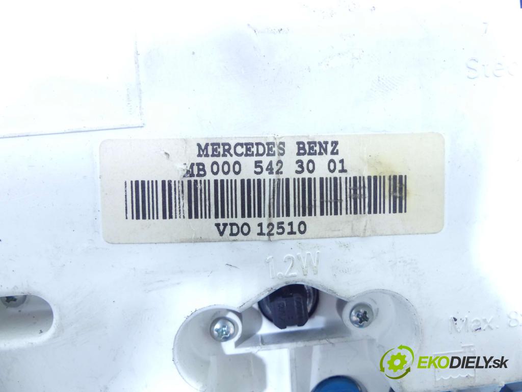 Mercedes Vito W638 1996-2003 2.3 D 79KM manual 58 kW 2299 cm3 5- prístrojovka/ budíky MB0005423001 (Prístrojové dosky, displeje)
