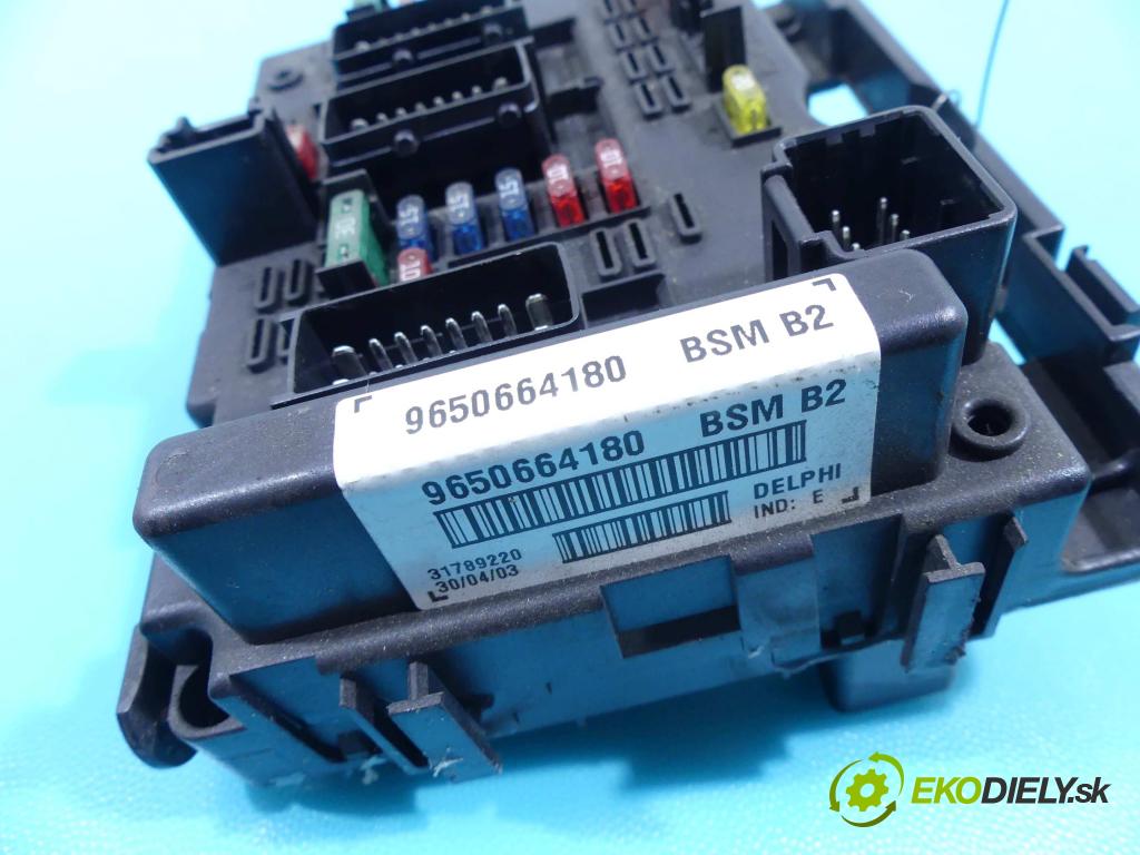 Peugeot 307 1.6 16v 109 HP manual 80 kW 1587 cm3 5- modul riadiaca jednotka 9650664180 (Ostatné)