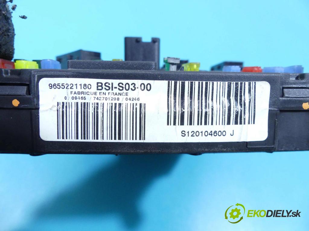 Peugeot 407 2.0 hdi 136 HP manual 100 kW 1997 cm3 4- modul riadiaca jednotka 9655221180 (Ostatné)