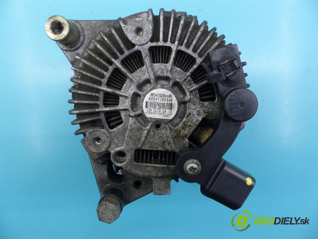 Peugeot 407 2.0 hdi 136hp manual 100 kW 1997 cm3 4- Alternator 96547528 (Alternátory)