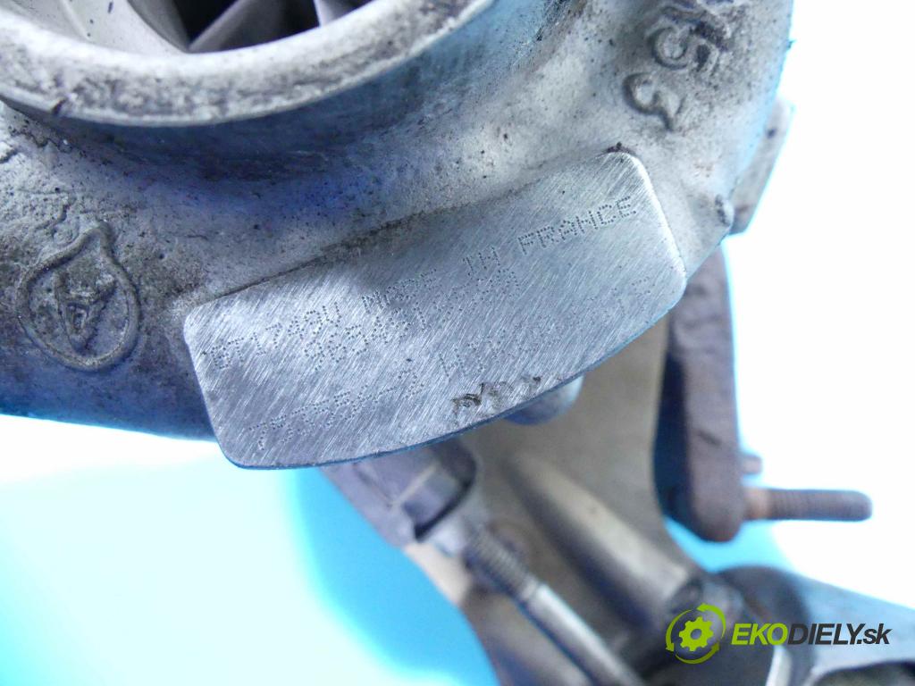 Peugeot 407 2.0 hdi 136 HP manual 100 kW 1997 cm3 4- turbodúchadlo, turbo 753556-2 (Turbodúchadlá (kompletné))